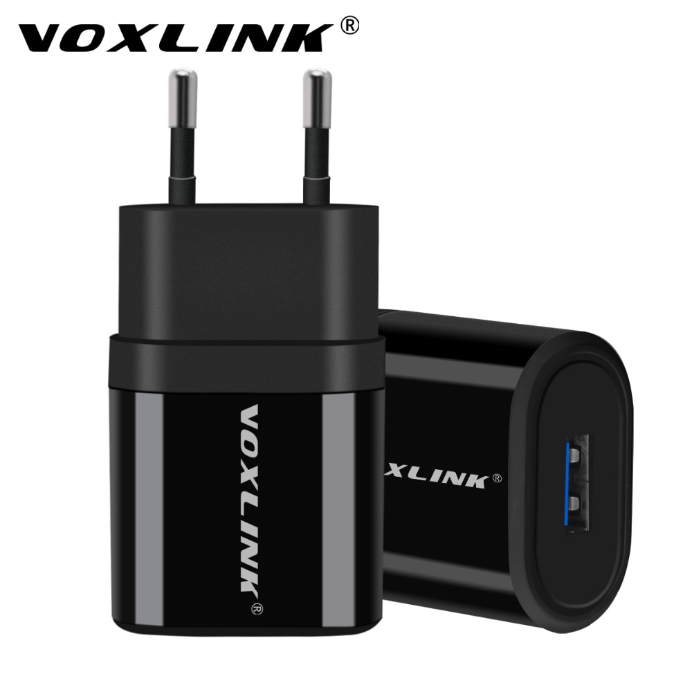 Voxlink Usb Charger 5V 2.1A Universele Draagbare Reizen Wall Charger Voor Iphone X/8/7 Plus/ 6 S Plus, ipad Pro/Air, Samsung Galaxy