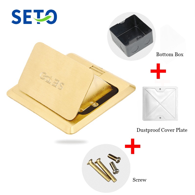 Keystone Receptacle SeTo Pop-up Type Double port Five hole Power Socke... – Grandado