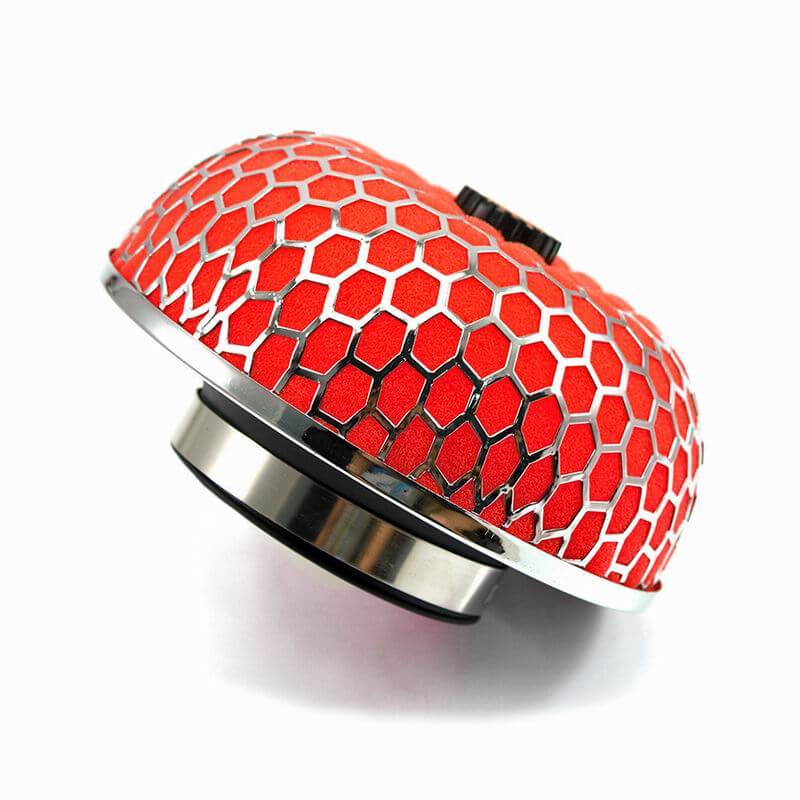Universal 76mm Air Filter Mushroom Head Washable Cleaner High Flow Air Purifier Car Cold Air Intake Auto Parts
