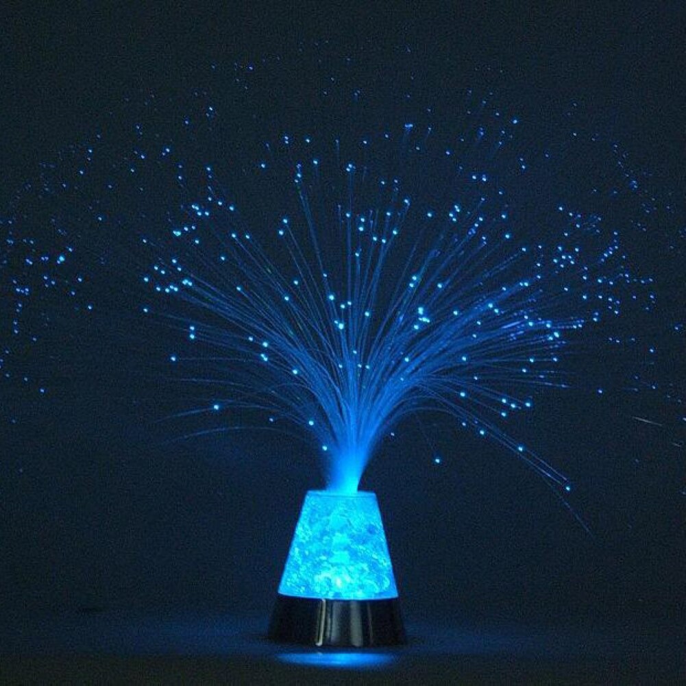 Luces LED de fibra óptica cielo estrellado que cambian de Color, de Navidad, decoración de vacaciones, juguetes para niños chico Giftd