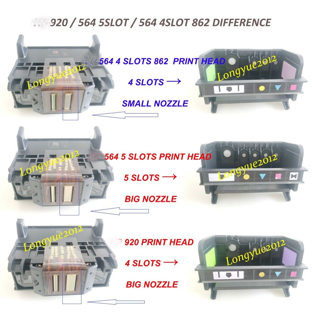 printhead for HP 564 PhotoSmart Plus HP B8550 B855... - Grandado