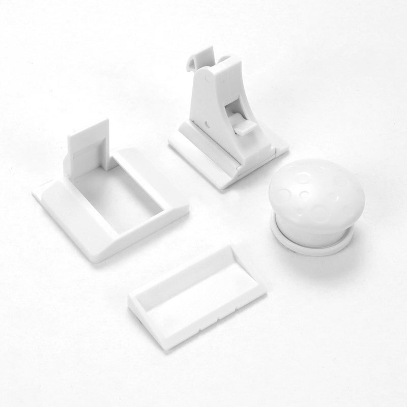 Baby Safety Cupboard Lock Invisible Magnetic Cabinet Locks Child Kid Proof Latches Punch Free WXV
