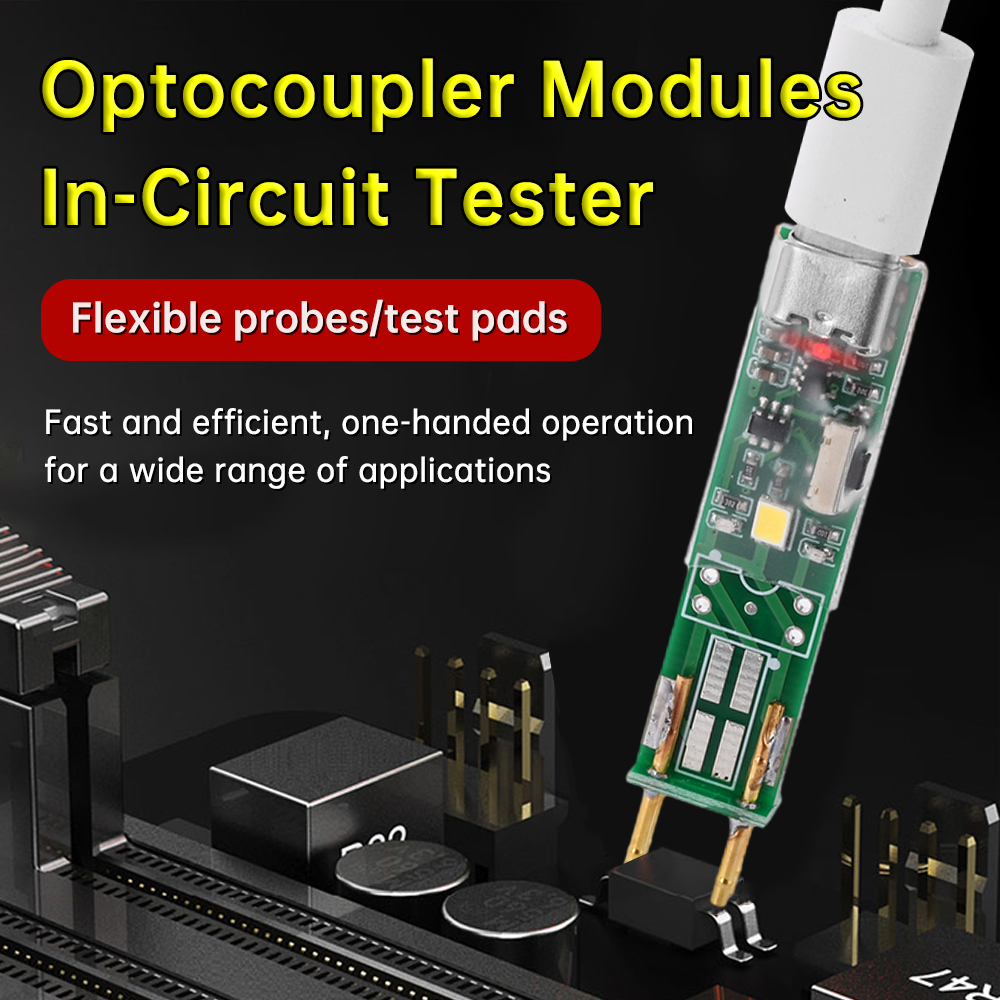 Probador de optoacoplador, herramienta de detección de prueba de optoacoplador, módulo de prueba en línea, herramienta de reparación electrónica de optoacoplador