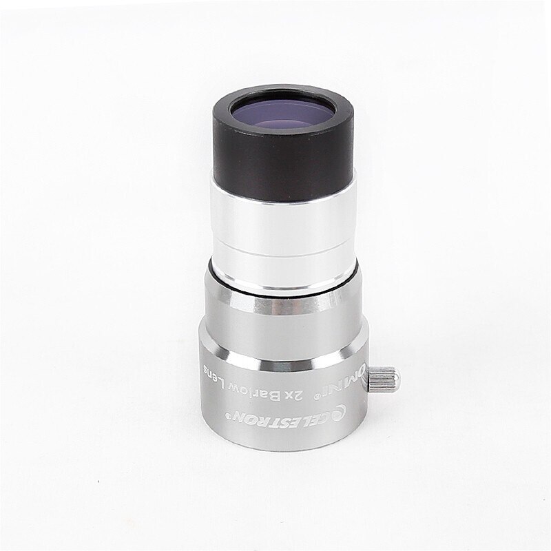 Celestron -Lente Barlow Omni 2x de magnificación, telescopio , piezas oculares astronómicas