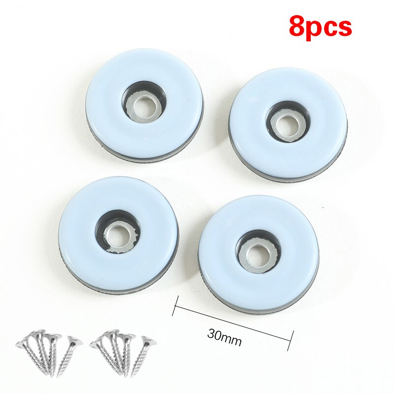 8 sztuk przezroczysta guma antypoślizgowa noga od krzesła czapki ochraniacze na nóżki sofa stóp obejmuje podłogowe nóżki robić mebli podkładka ochronna ze śrubami: 03