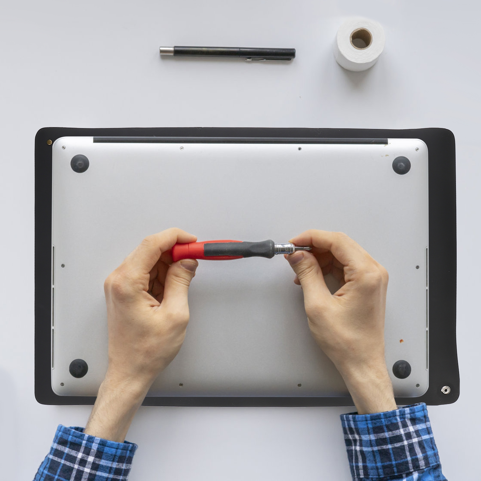 Anti Static Silicone Mat And Anti Static Strap Electronics Repair Mat Supply