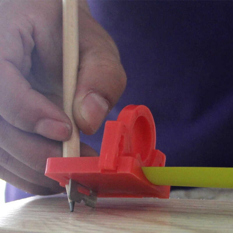 Cut Drywall Tool Guide Tape Measure Attachment for Woodworking Scribing Cutting AC889