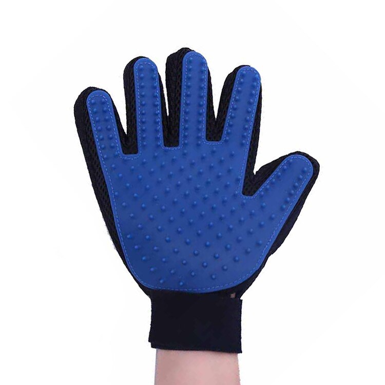 Small Dogs Deshedding fur fur Glove Accessories For Pets Supplies Cats Brush Magic Grooming Glove katten brosse chat honden kam: 1 / left hand