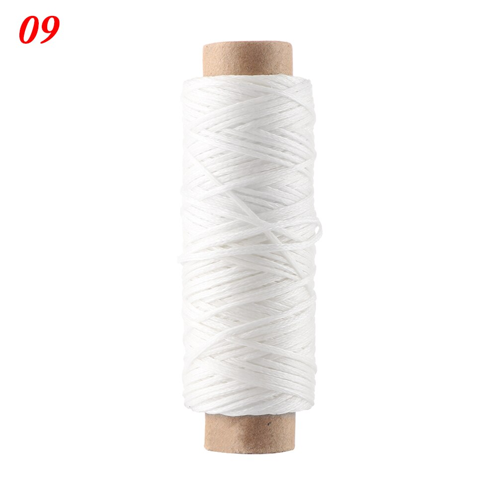 30m/roll 210D Waxed Thread Cotton Sewing Line Flat Cord String Strap Hand Stitching Thread For Leather Handicraft Tool Sewing: 9