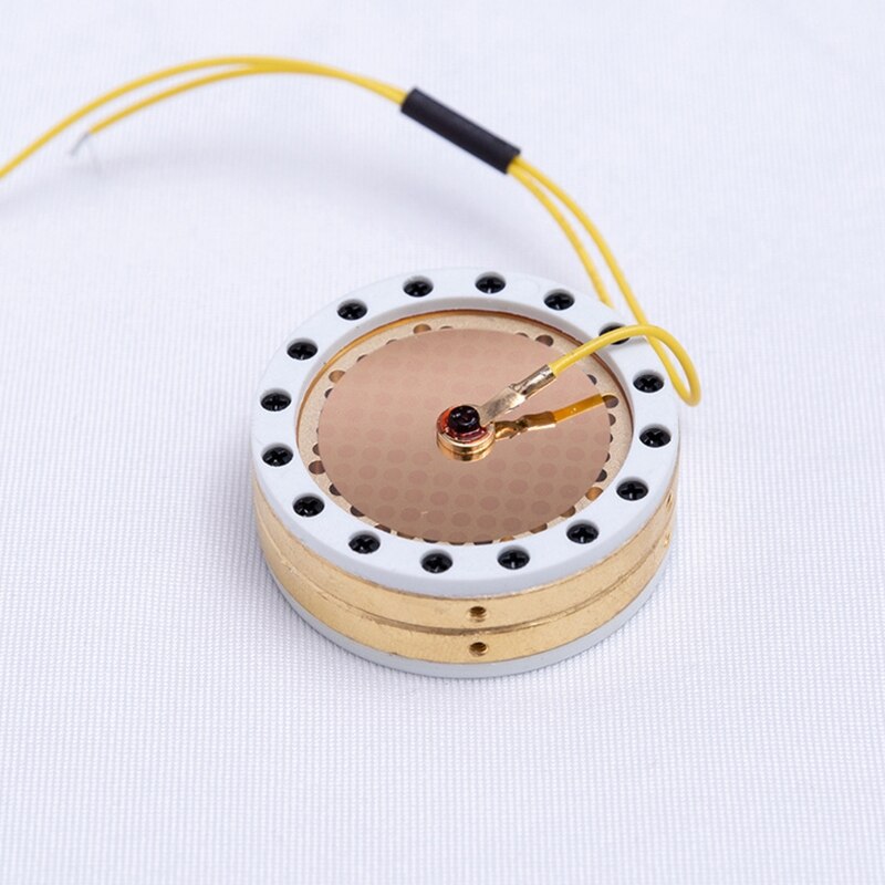 Gold-plating Single-faced Microphone Large Diaphragm for studio Recording Mic Precise Machinery Mic Diaphragm Accessory