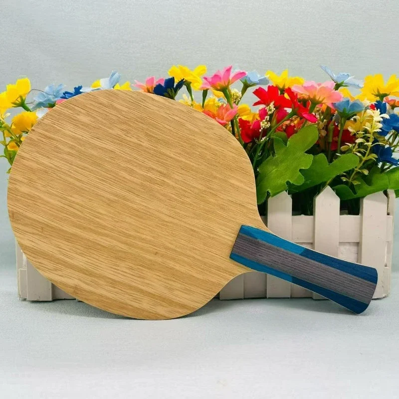 SANWEI Yu Tafeltennisblad 5 Hout + 2 Carbon Origineel Carbon Tafeltennisracket