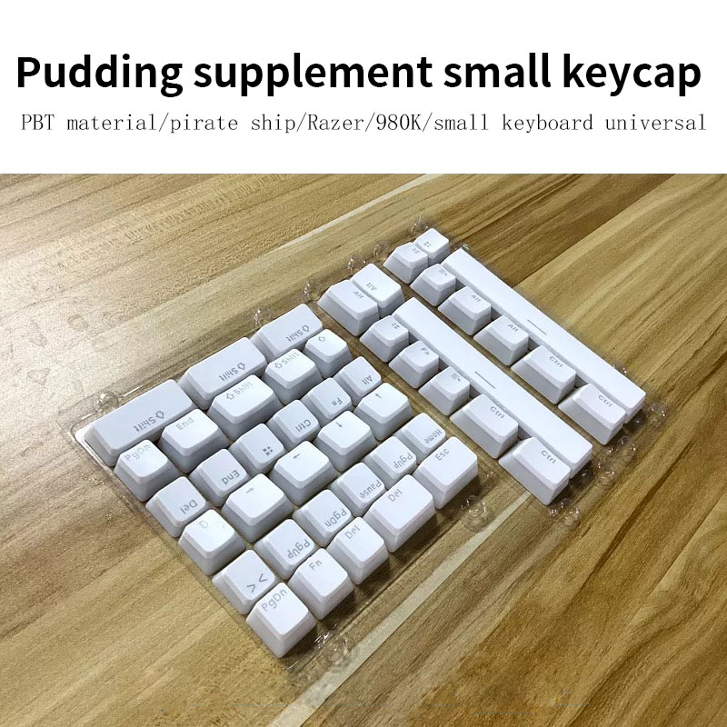Teclas PBT OEM Pudding para Teclado mecánico de videojuegos, miniteclado transparente ISO, 154 teclas, francés/español