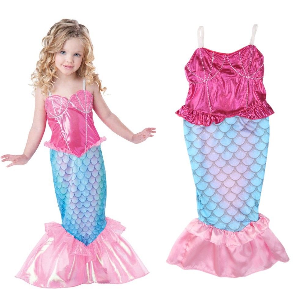 Bañador de cola de sirena para niña, traje de baño para niña de 4 a 12 años, ropa de baño para fotografía