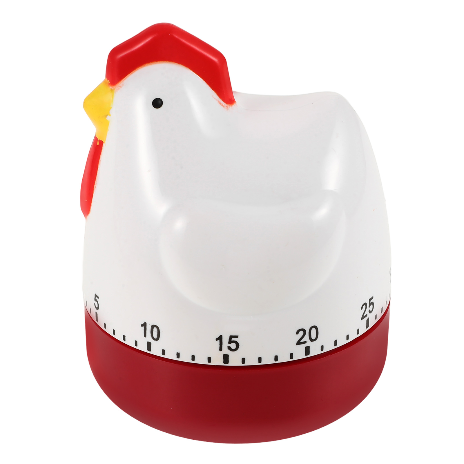Kitchen Timer Adorable Cooking Chicken Shaped Plastic Baking for Timing Device Mechanical Portable: Default Title