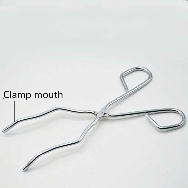 Crucible Tongs Chromie Crucible Tongs Beaker Clamp Metal Clip Chemical Laboratory Supplies