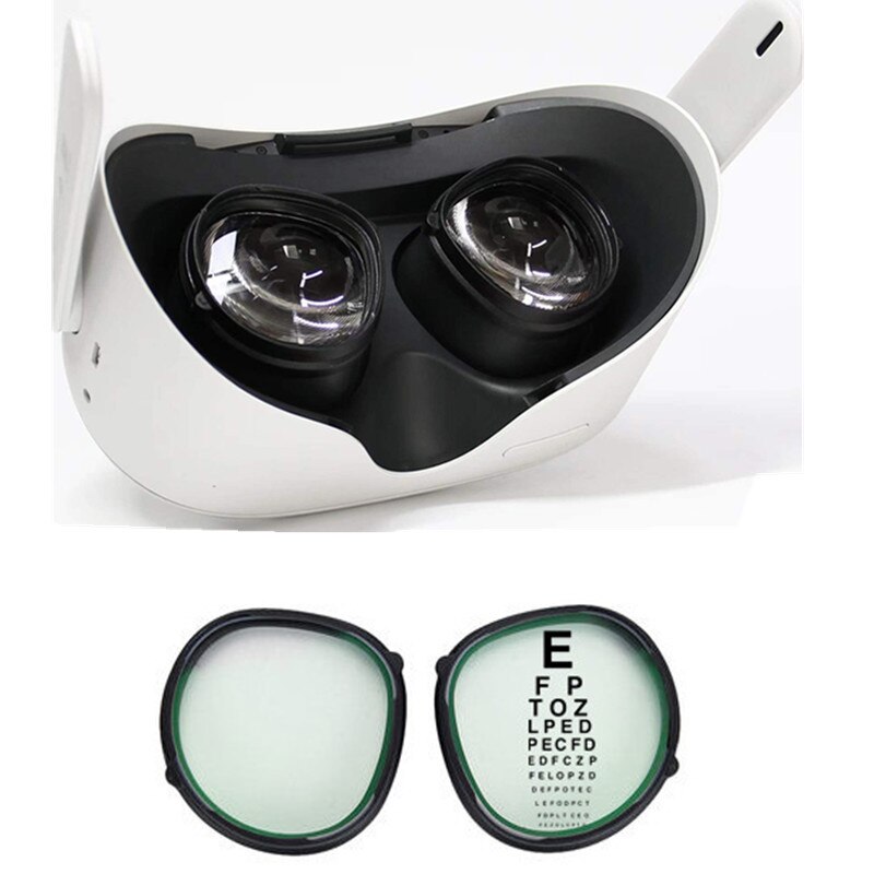 For Oculus Quest 2 Myopia Lens Magnetic Eyeglass Anti Blue Glasses Frame Quick Disassemble Protection VR Prescription Lenses