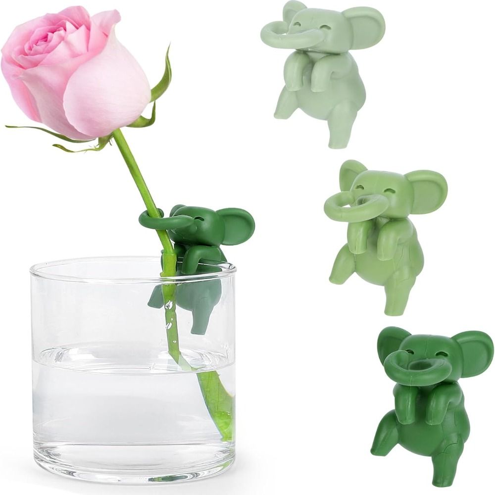 Plant propagation buddy 3d elephant plant holder plast plantestøtter multifunksjonell planteholder