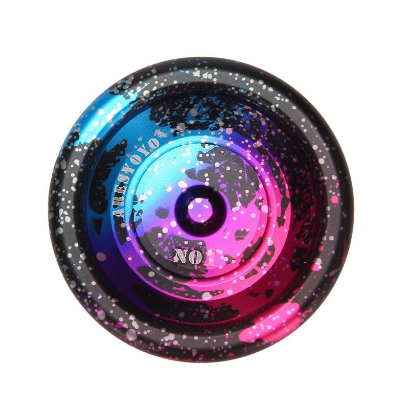 Aresyoyo NO1 Yoyo Butterfly Aluminum Alloy Magic Yoyo with 10 Ball Bearing High Speed Yo Yo Classic Toys