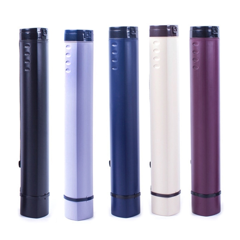 Square Drawing Tube Adjustable Portable Drawing Poster Tube For Artist Supplies