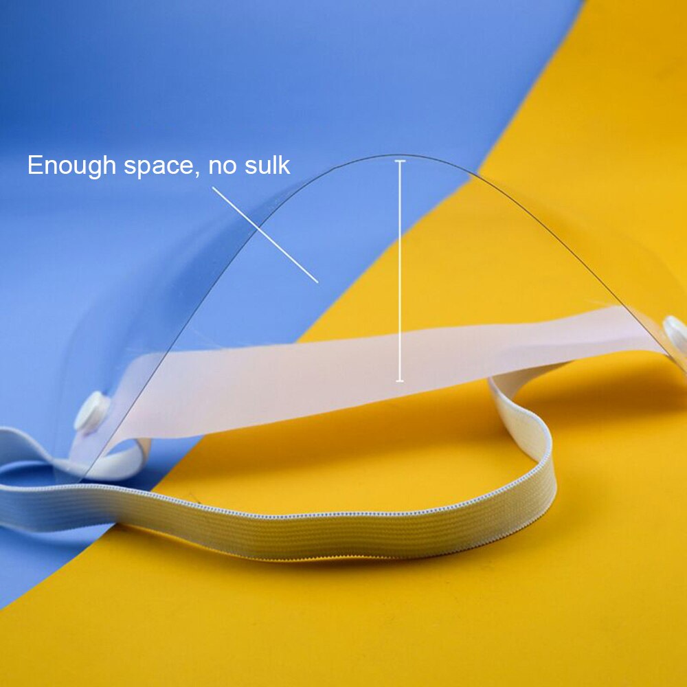 KKmoon Protective Visor Full Face Protective Face Screen Face Field Cooking Anti Oil Splash Children Adult for Workshop Cleaning