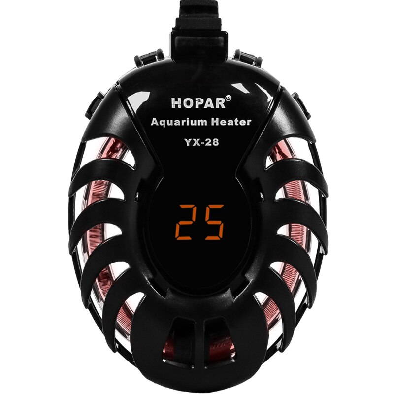 HOPAR 25-100W LED Digital Fish Tank Water Heater Automatic Thermostat Aquarium Temperature Controller For Fish Turtle Tank 5-75L