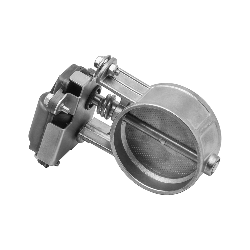 2 '' 2.25 '' 2.5 '' 2.75 '' 3 '' 3.5 '' elektrisk eksosventil i rustfritt stål med finjusterbart fjernkontroll-elektronisk brytersett: Hvit