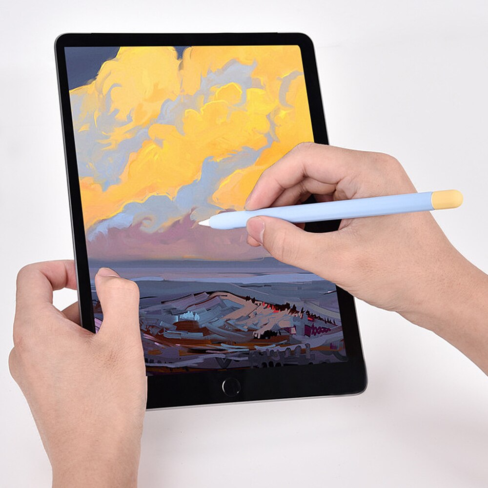 Voor apple pencil 2st 2nd hoesje etui stylus pen siliconen hoesje voor ipad tablet touch pencil 2 anti-verlies anti-schok hoezen