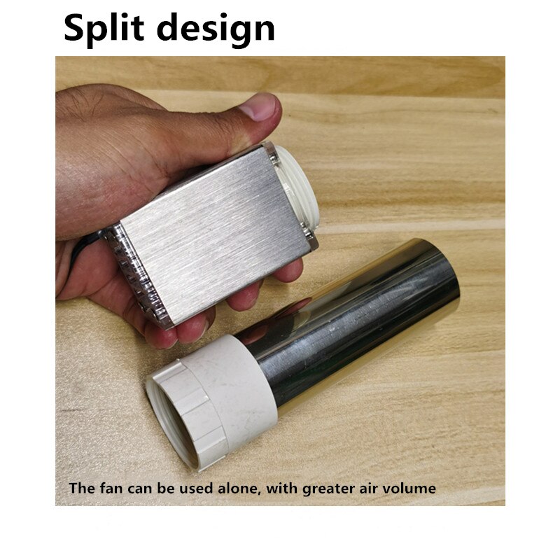 A60S Violent Speed Control Blower Outdoor BBQ Grill Wood Fire Stove With Collector Tube Fire Hair Dryer Portable 5V USB Plug