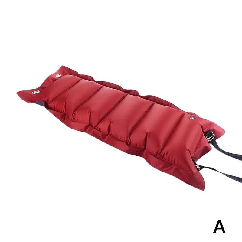 Cinturón de natación inflable para niños y adultos, cinturón flotante de cintura con broches de poliéster, herramientas para nadar: A