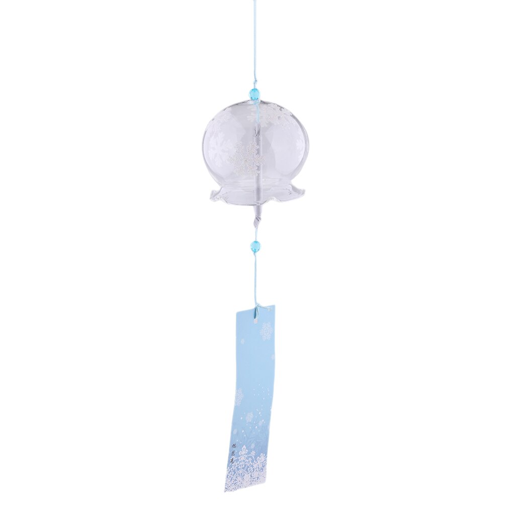 japonaise verre vent cloche Furin vent carillons maison suspendus décor