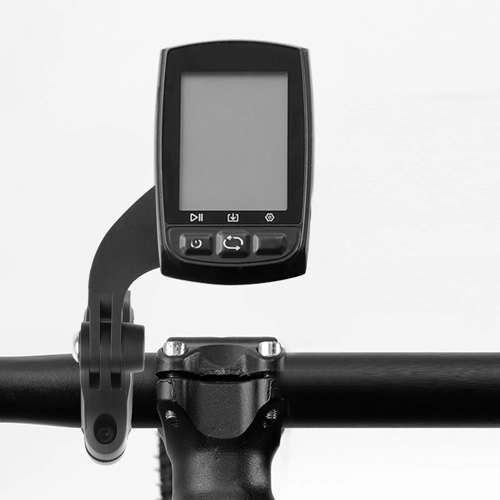 Universal Bicycle Computer Holder Adjustable Angle Centered View Bike Extension Computer Mount Bracket for Garmin XOSS IGPSPORT
