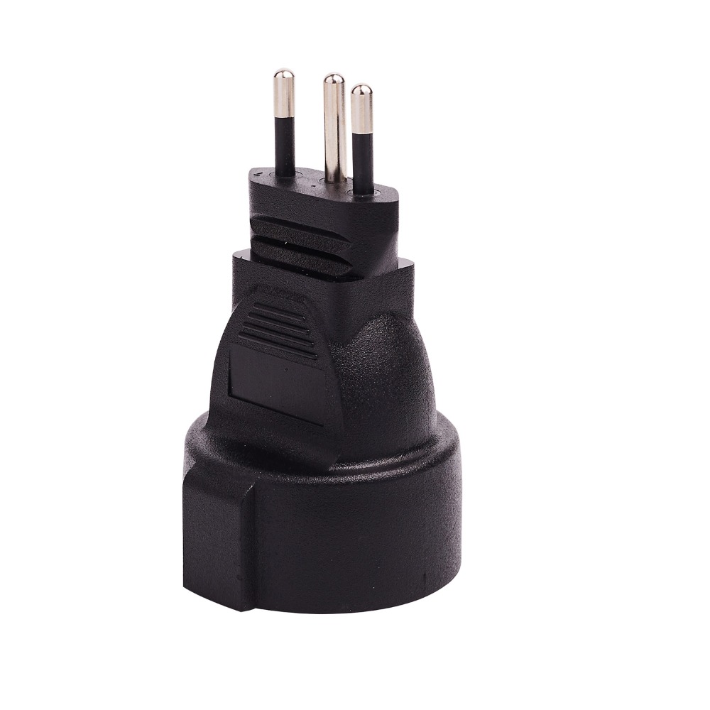 3 pin Swiss socket adaptor Embedded Swiss EU German plug adapter converter plug WA-0181 Swiss plugs turn to French plugs