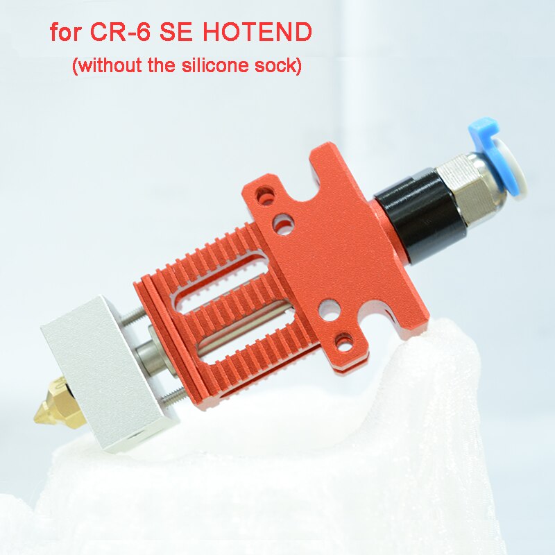 3D Drucker Teile Extruder Hotend Bausatz Aluminium Wärme Block Mk8 Düse Ohne Heizung Thermistor für Ender-3/CR-10/CR 10S Profi: CR-6-SE