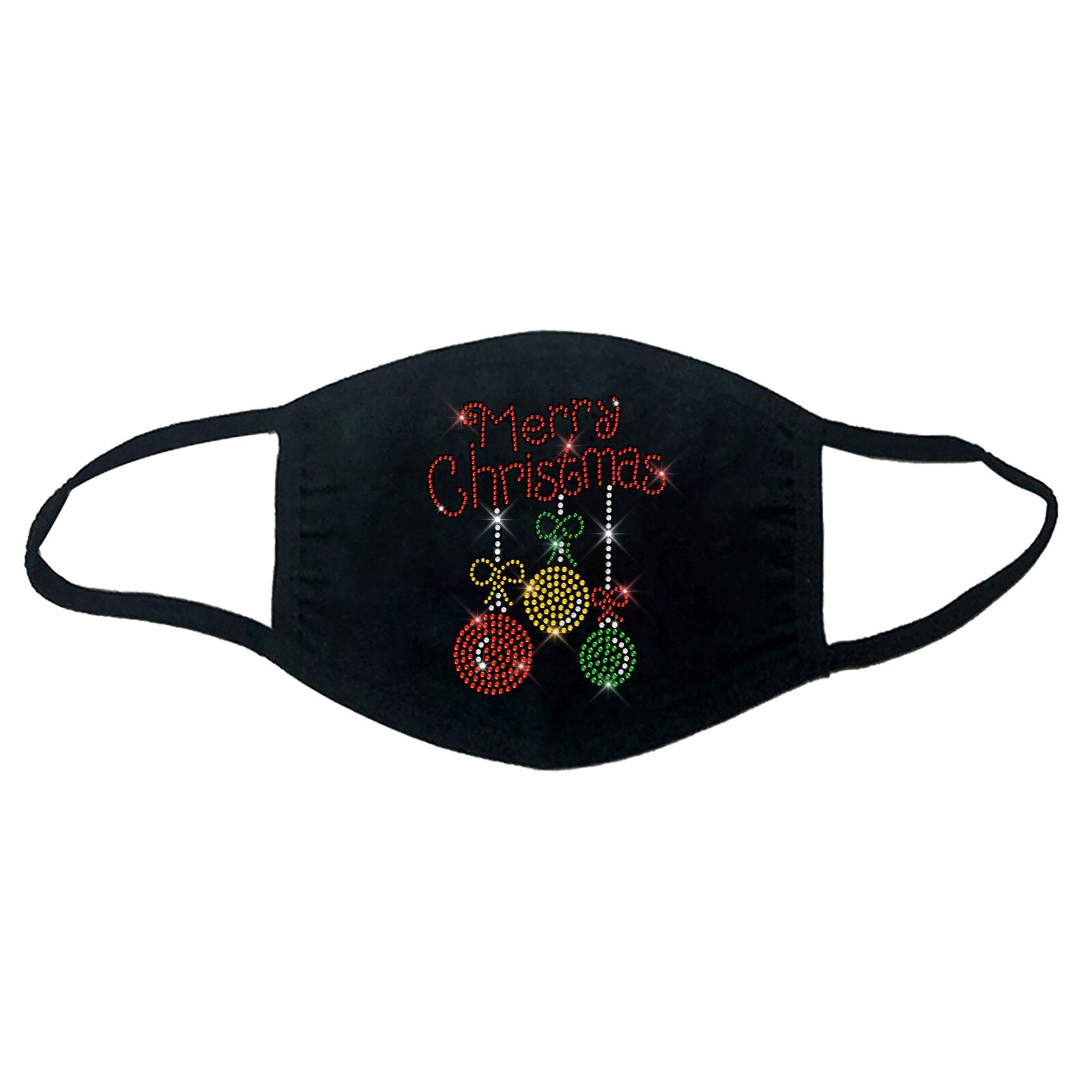 Mascarilla navideña de alce, adornos navideños para el hogar, adorno de Navidad, de Navidad, Año ,: G