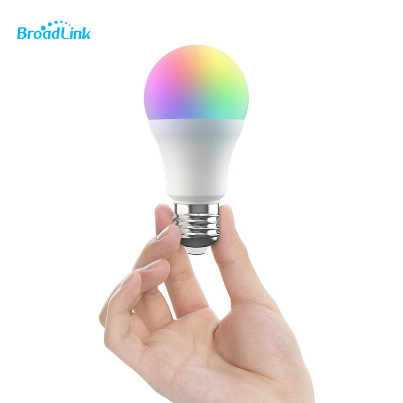 Smart Lamp Broadlink E27R1 Broadlink LB27R1 220V Wi-fi Slimme Rgb Led Lamp Werkt Met Alexa En Google Thuis: Default Title