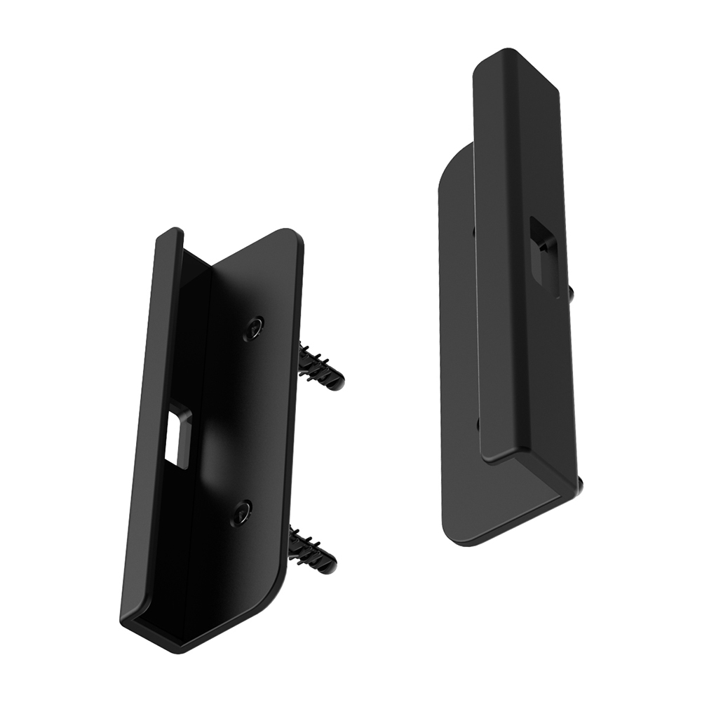 2 stuks universele wandgemonteerde tabletstandaardhouder vast met lijm/schroef tablet muurbeugel voor iPad/iPhone 15 14/Kindle E-Reader