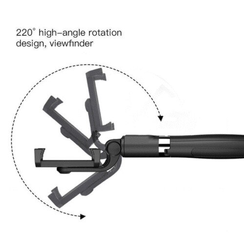 Bluetooth Remote Control Selfie Stick Phone Holder Extendable Shutter For Smartphone Mini Compact Tripod Selfie Sticks Sales