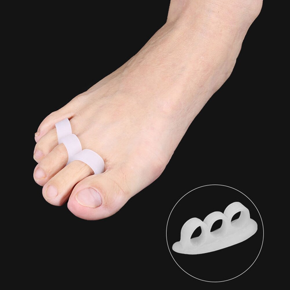 Correcteur d'orteil Valgus Bunion pied petit Silicone séparateur d'orteils Gel Hallux soin pour ménage soins de santé fourniture de pieds