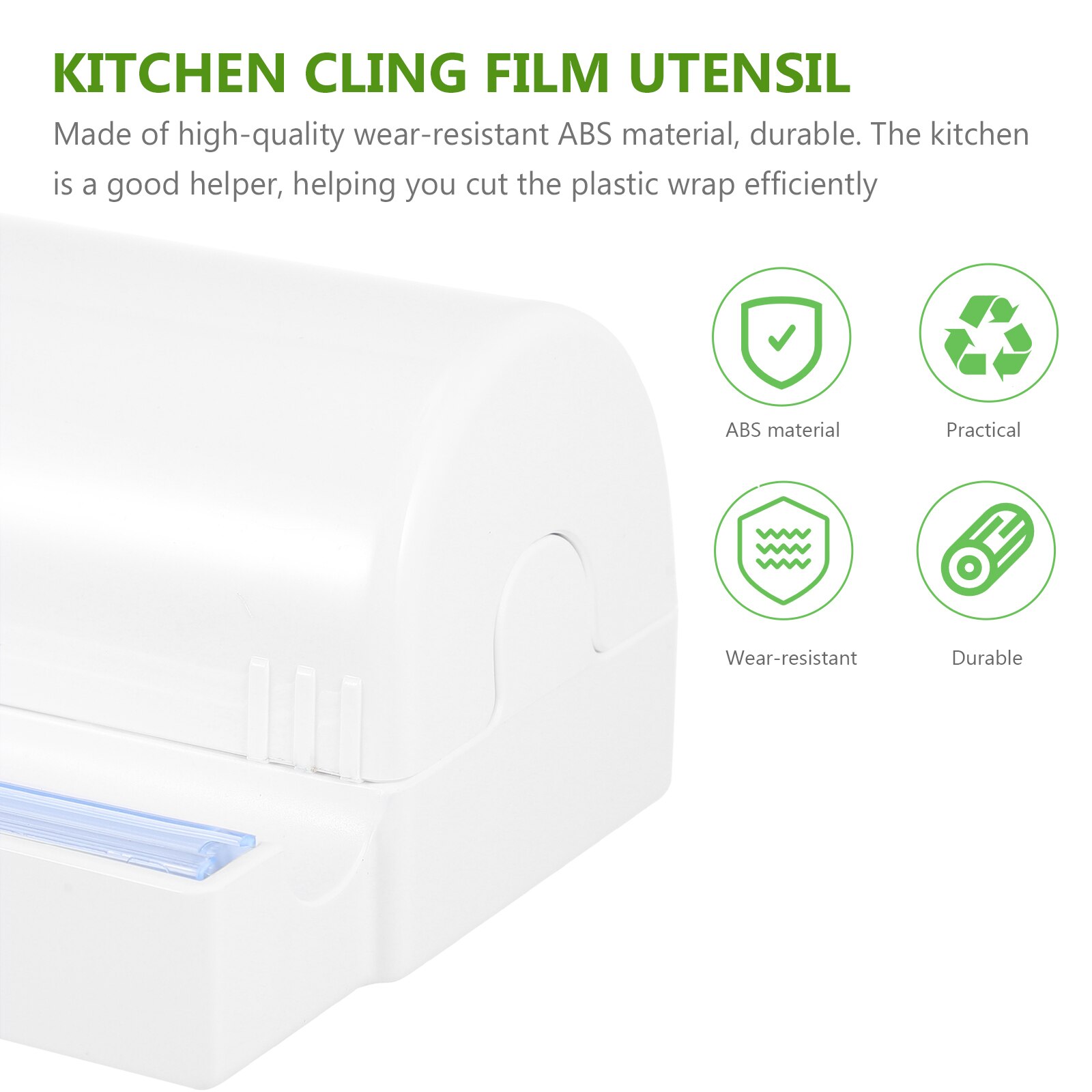 Caja de plástico Simple para envolver, cajas de plástico para cortar, soportes para envolver, para el hogar