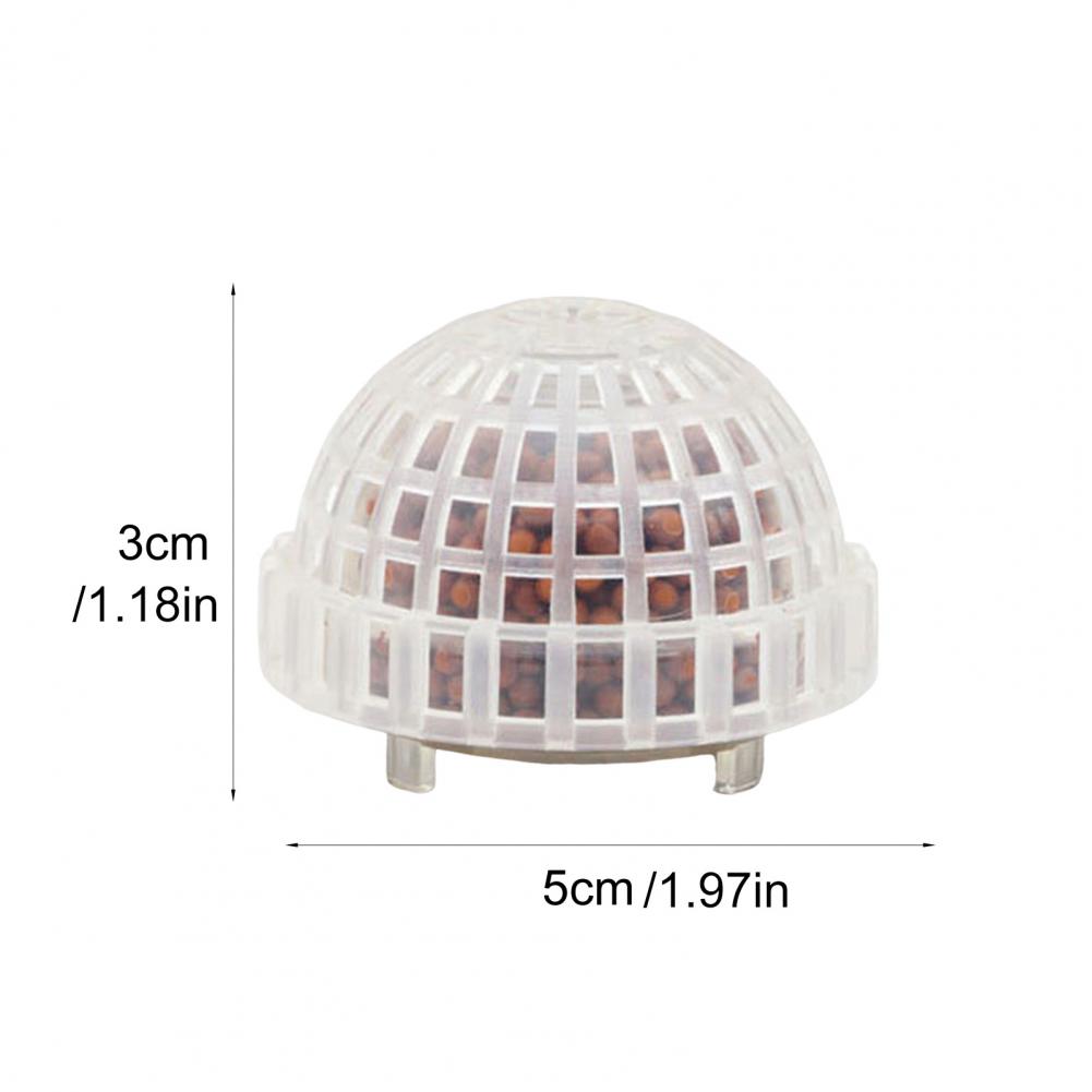 Zoetwateraquarium Mosbal Aquarium Mosbalhouder met filtersteen voor garnalentank Levende planten voor zoetwater voor mos