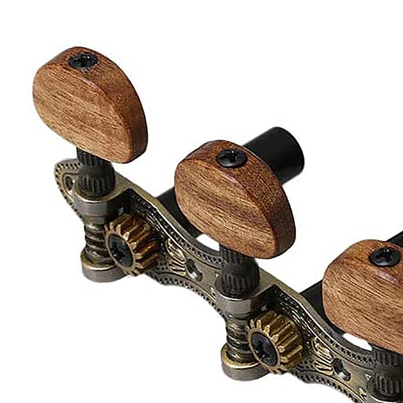 2Pieces Guitar Tuner Tuning Keys Pegs Machine Heads for Classical Guitar