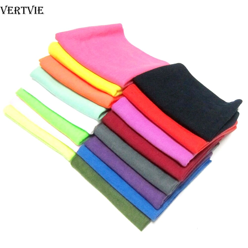 Vertvie dames heren buitensport bandana sjaal hoofddeksel effen kleur gezichtsmasker paardrijden fietsen hoofddoek buis polsband