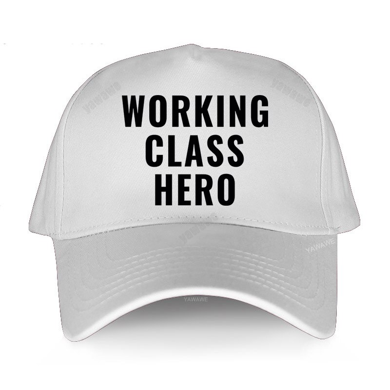 Unisex Outdoor Zomer Caps Adjuatable Hoed Heren Golf Werken Klasse Hero Mannen Luxe Katoenen Baseball Cap Classic Hip-hop Hoeden: white