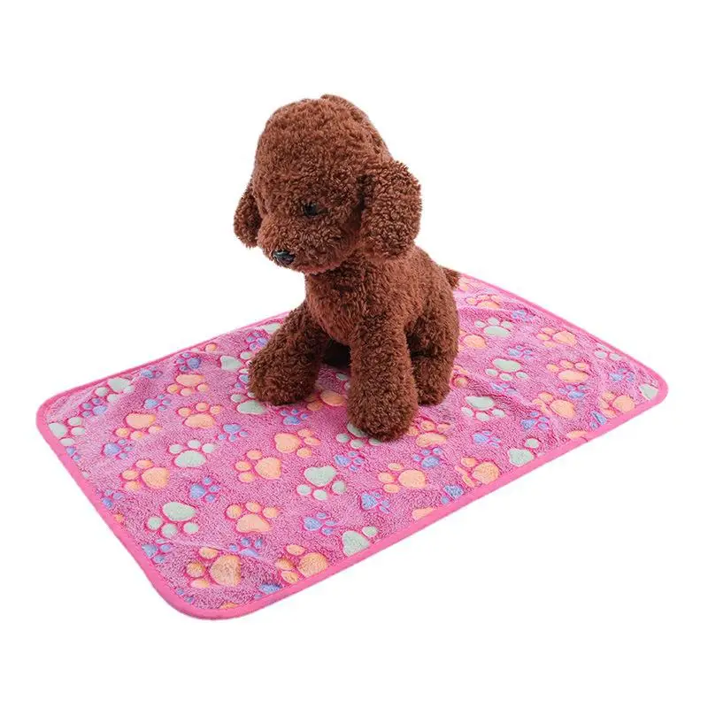 Hamster Cavia Deken Kleine Huisdier Artikelen Soft Warm Bed Slaap Mat Flanel Fleece Pad Voor Konijn Egels Conejos Accessoires