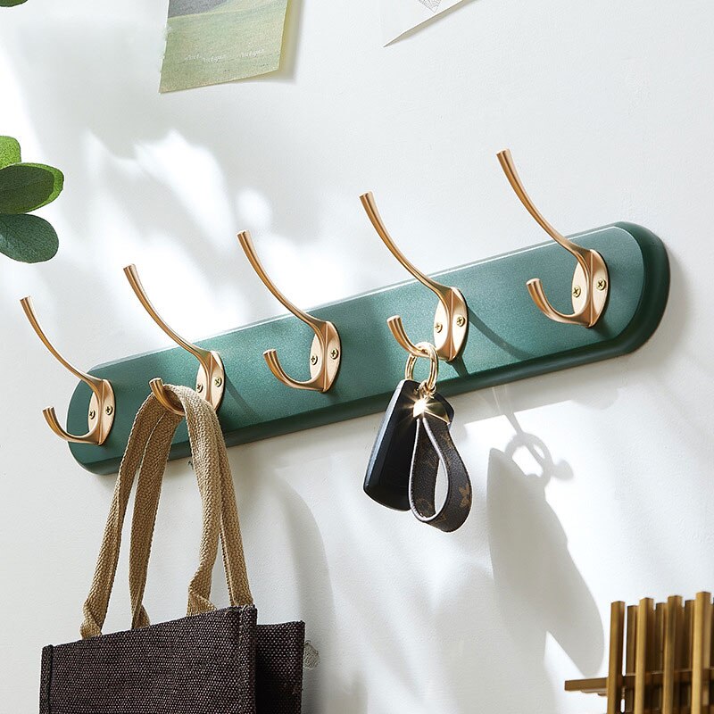 Coat Hook Wall Hanging Clothes Hook Clothes Rack Bedroom Porch Wall Hook Non Perforated Wall Mounted Clothes Hook