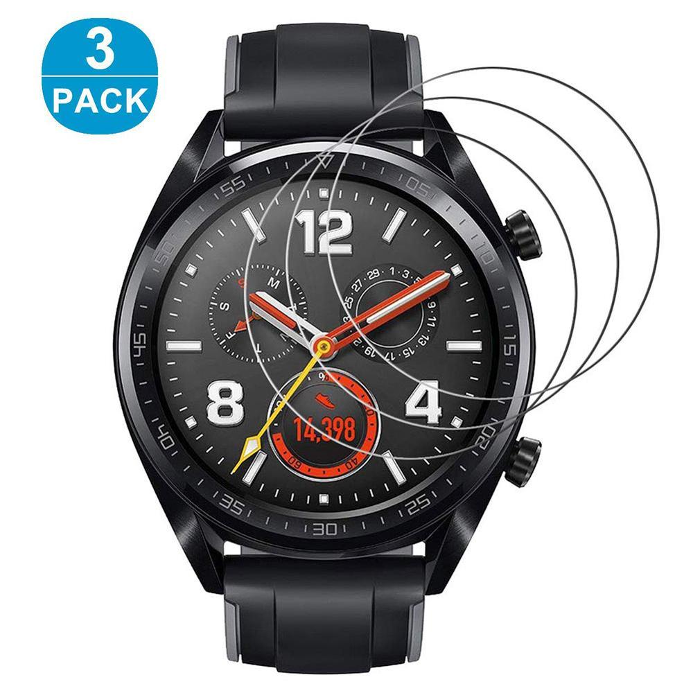 3Pcs protective glass for huawei watch gt gt2 46mm screen protector on hauwei gt 2 smart watch safety glas armor protection film