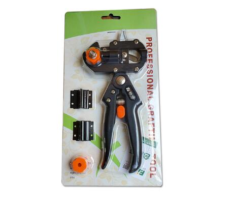 Garden Tools Grafting Pruner Chopper Vaccination Cutting Tree Plant Shears Scissor Multi-function Bud Cutter 3cm Graft Film Tape: Grafting Pruner