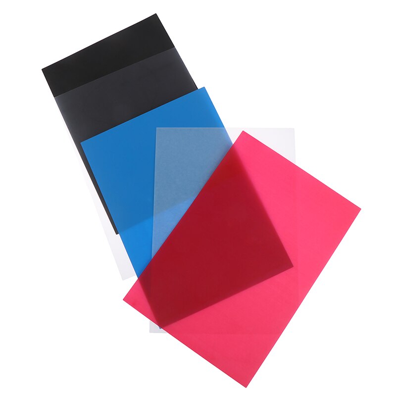 1PC Color Heat Shrink Sheet Plastic Magic Paper Sheet For Educational DIY Crafts