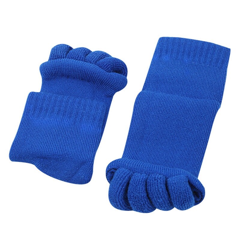 1 paar Fünf Kappe Socken Orthesen Separatoren Für Toes Corrector Orthopädische Valgus Haltung Korrektur Ektropium: BL1
