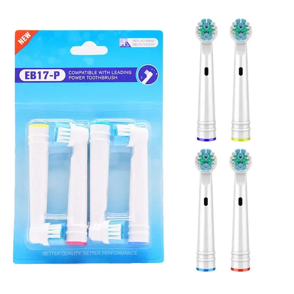 16/20pcs Electric Toothbrush Replacement Brush Heads for Oral B Sensitive Brush Heads Bristles D25 D30 D32 4739 3709